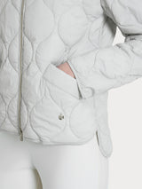 Piumino puffer Onion Quilt con manica lunga Grigi Donna - Ragno
