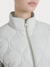 Piumino puffer Onion Quilt con manica lunga Grigi Donna - Ragno
