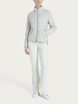 Piumino puffer Onion Quilt con manica lunga Grigi Donna - Ragno