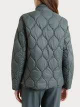 Piumino puffer Onion Quilt con manica lunga Grigi Donna - Ragno