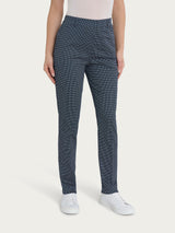 Pantalone chino slim con tasche in Satin Power Grigi Donna - Ragno