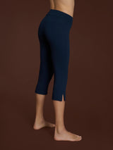 beYOUtiful Homewear – Leggings a pinocchietto in maglia denim Blu Donna - Ragno