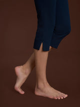 beYOUtiful Homewear – Leggings a pinocchietto in maglia denim Blu Donna - Ragno