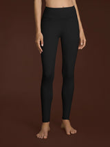 beYOUtiful Homewear – Leggings in maglia denim Neri Donna - Ragno