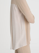 Maglia con retro con stripes in Misto Viscosa Marroni Donna - Ragno