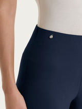 Pantalone ampio in Super Fresh Blu Donna - Ragno