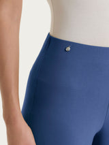 Pantalone ampio in Super Fresh Blu Donna - Ragno