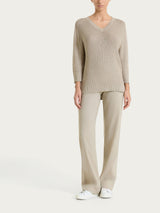 Super Fresh Brown Wide Pant für Frauen - Ragno