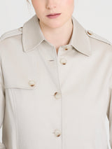 Trench in Satin Power WR Bianchi Donna - Ragno