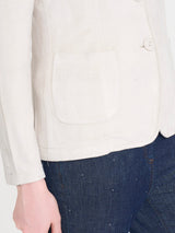 Blazer con due bottoni in Suede Bianchi Donna - Ragno