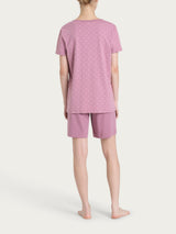 Pigiama trittico in Jersey di cotone Rosa Donna - Ragno