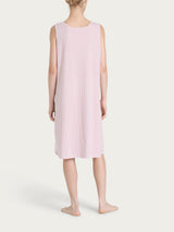 Camicia da donne smanicata con rouche in Jersey di cotone Bianchi Donna - Ragno