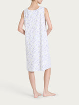 Camicia da donne smanicata con rouche in Jersey di cotone Rosa Donna - Ragno