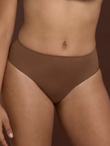 beYOUtiful - Slip alto in Microfibra Compact Marroni Donna - Ragno