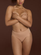 beYOUtiful - Slip alto in Microfibra Compact Marroni Donna - Ragno