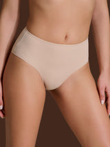 beYOUtiful - Slip alto in Microfibra Compact Marroni Donna - Ragno