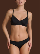 beYOUtiful - Reggiseno con ferretto in Microfibra Compact Neri Donna - Ragno