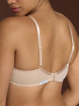 beYOUtiful - Reggiseno con ferretto in Microfibra Compact Marroni Donna - Ragno