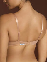 beYOUtiful - Reggiseno balconette imbottito in Microfibra Compact Marroni Donna - Ragno