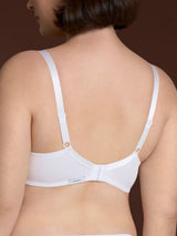 beYOUtiful - Reggiseno senza ferretto in Microfibra Compact Bianchi Donna - Ragno