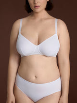 beYOUtiful - Reggiseno senza ferretto in Microfibra Compact Bianchi Donna - Ragno