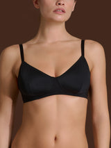 beYOUtiful - Reggiseno senza ferretto in Microfibra Compact Neri Donna - Ragno