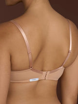 beYOUtiful - Reggiseno senza ferretto in Microfibra Compact Marroni Donna - Ragno