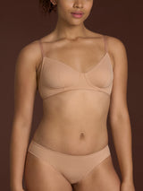 beYOUtiful - Reggiseno senza ferretto in Microfibra Compact Marroni Donna - Ragno