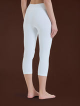 beYOUtiful Homewear – Leggings a pinocchietto in cotone elasticizzato  Bianchi Donna - Ragno