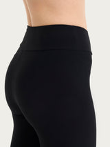 beYOUtiful Homewear – Leggings a pinocchietto in cotone elasticizzato  Neri Donna - Ragno