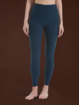 beYOUtiful Homewear – Leggings in cotone elasticizzato  Blu Donna - Ragno