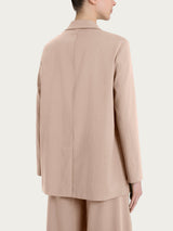 Blazer destrutturato in Super Natural Marroni Donna - Ragno