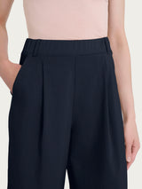 Bermuda con tasche in Super Natural Blu Donna - Ragno