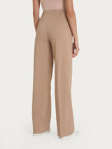 Pantalone ampio con tasche in Super Natural Marroni Donna - Ragno