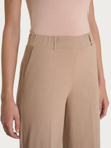 Pantalone ampio con tasche in Super Natural Marroni Donna - Ragno