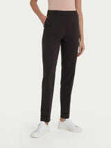 Pantalone chino slim con tasche in Super Natural Marroni Donna - Ragno