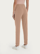 Pantalone chino slim con tasche in Super Natural Marroni Donna - Ragno