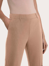 Pantalone chino slim con tasche in Super Natural Marroni Donna - Ragno