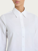 Camicia classica in Popeline Bianchi Donna - Ragno
