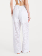 Pantalone ampio in Sangallo Bianchi Donna - Ragno