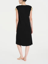 Abito con laccetti in Viscosa Summer Neri Donna - Ragno