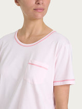 Pigiama corto pinocchietto in Jersey di cotone Bianchi Donna - Ragno