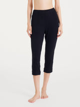 Pantalone pinocchietto in Viscosa Summer Neri Donna - Ragno