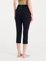 Pantalone pinocchietto in Viscosa Summer Neri Donna - Ragno