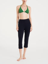 Pantalone pinocchietto in Viscosa Summer Neri Donna - Ragno