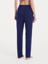 Pantalone dritto con tasche in Viscosa Summer Blu Donna - Ragno