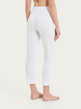 Pantalone capri con tasche in Viscosa Summer Bianchi Donna - Ragno