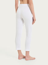 Pantalone capri con tasche in Viscosa Summer Bianchi Donna - Ragno