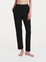 Pantalone capri con tasche in Viscosa Summer Neri Donna - Ragno