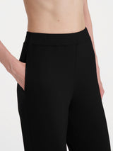 Pantalone capri con tasche in Viscosa Summer Neri Donna - Ragno